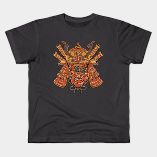 helmet rose samurai Kids T-Shirt